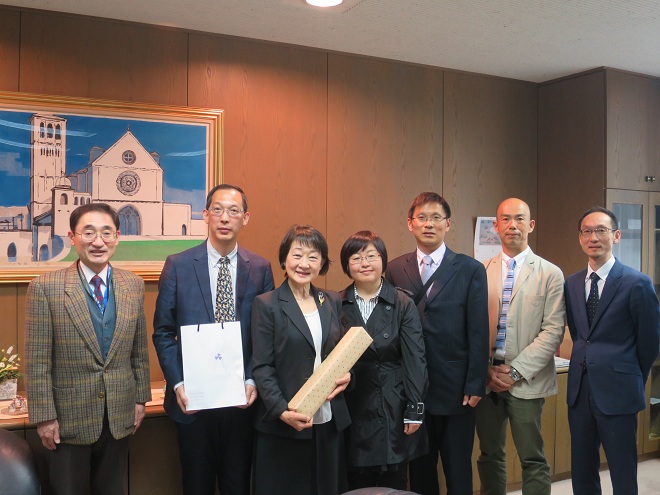 3044永利集团官网代表团赴日本高校交流访问