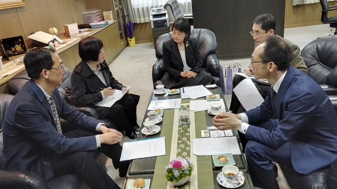 3044永利集团官网代表团赴日本高校交流访问