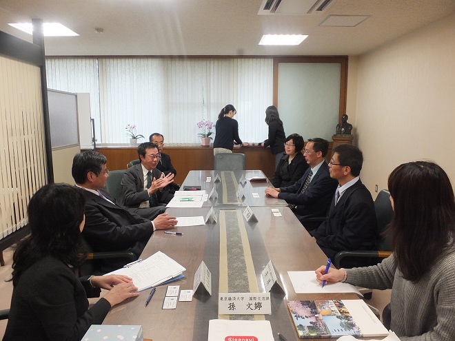 3044永利集团官网代表团赴日本高校交流访问
